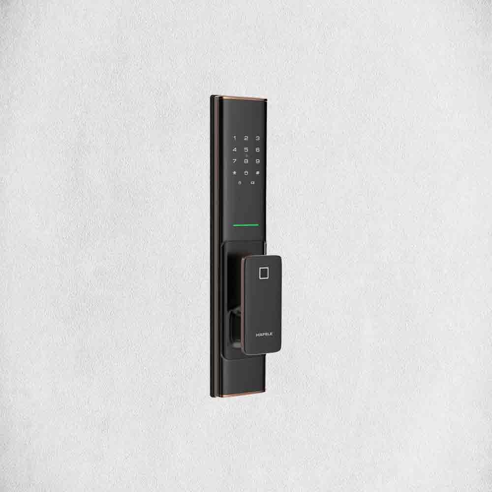 Khóa vân tay Hafele PP8100 912.05.695 (Màu đồng)